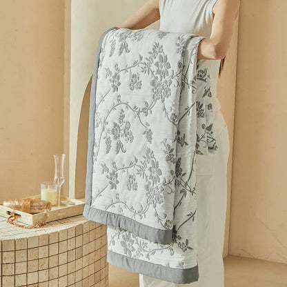 Ownkoti Branch & Floral Reversible Quilt Set - image 9