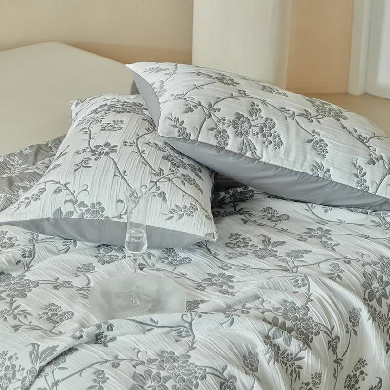 Ownkoti Branch & Floral Reversible Quilt Set - image 10