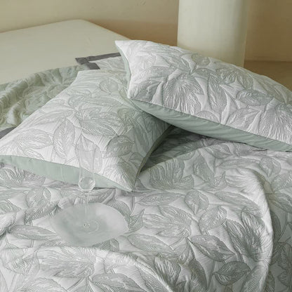 Ownkoti Botanical Leaf Print Quilt Set - image 16