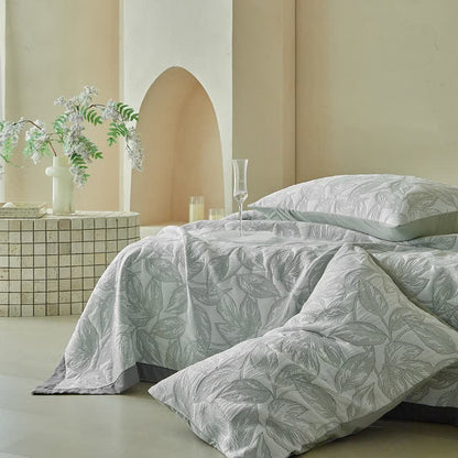 Ownkoti Botanical Leaf Print Quilt Set - image 15