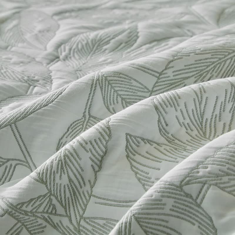 Ownkoti Botanical Leaf Print Quilt Set - image 19