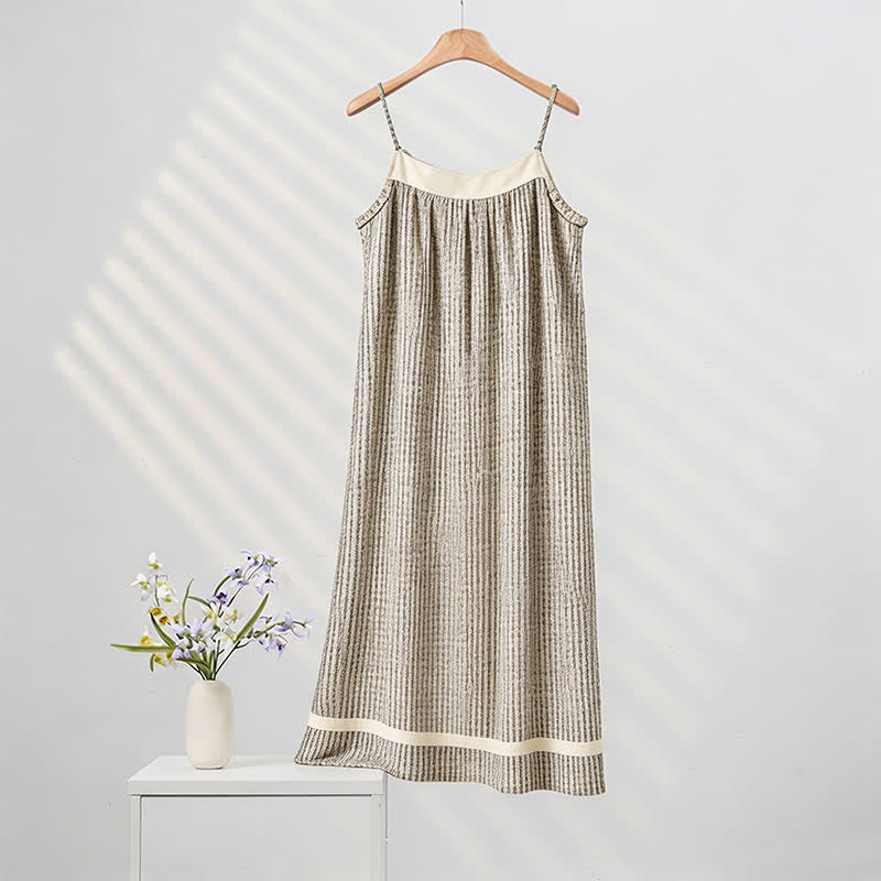 Ownkoti Vintage Abstract Print Cami Nightgown - image 2