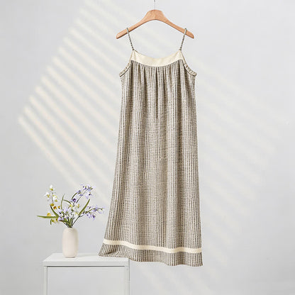 Ownkoti Vintage Abstract Print Cami Nightgown - image 2