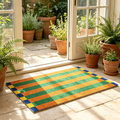Ownkoti Modern Striped Decorative Entryway Rug - image 1