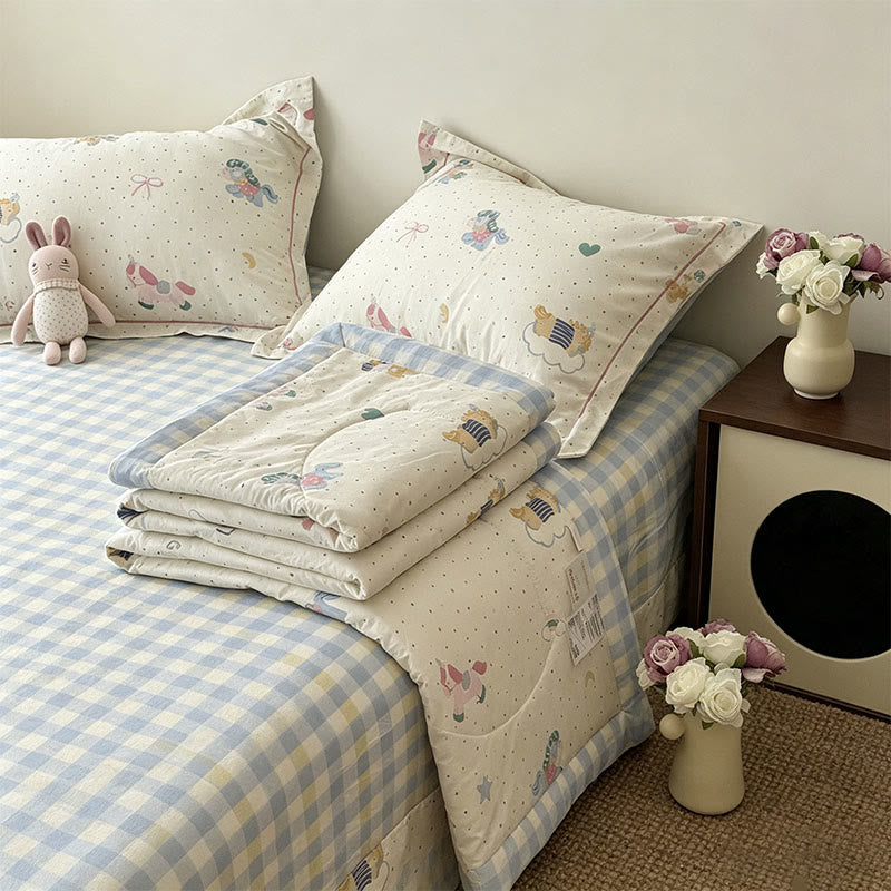 Ownkoti Pure Cotton Whimsical Print Bedding Set - image 2