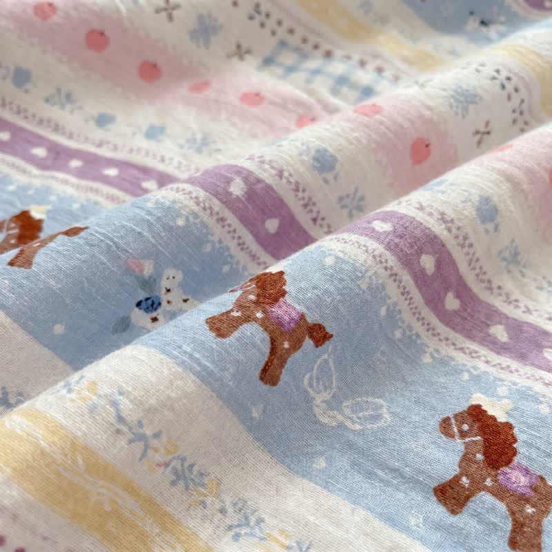 Ownkoti Pastel Lace Trim Cotton Bedding Set  - image 5