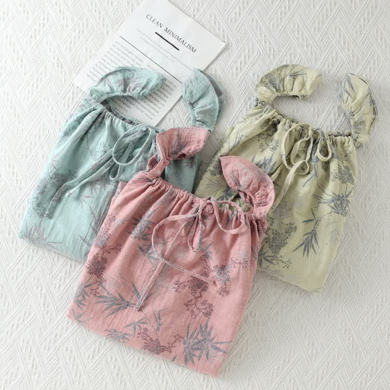 Ownkoti Bamboo Ruffled Strap Cotton Cami Nightgown - image 1
