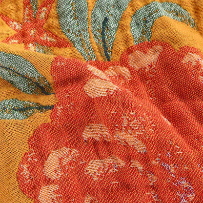 Ownkoti Exotic Garden 4-Layer Cotton Muslin Bedspread Quilt - image 8