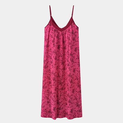 Ownkoti Rose Vine & Floral Cotton House Dress - image 7