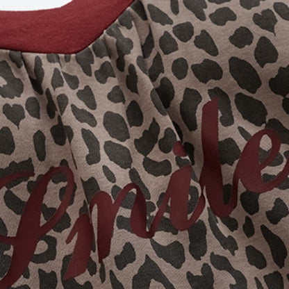 Ownkoti Leopard Print Cotton Night Dress - image 5