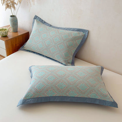 Ownkoti Botanical Leaves Cotton Gauze Bedspread Quilt - image 10