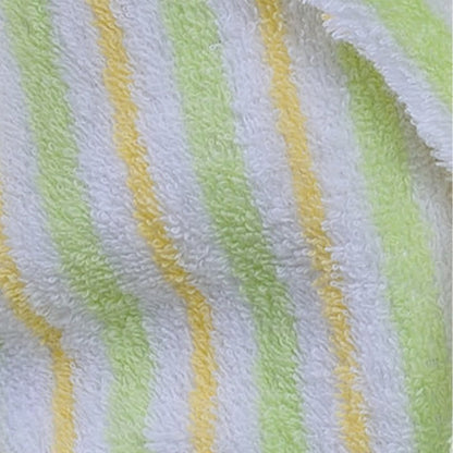 Ownkoti Soft Green Stripe Cotton Bathrobe For Kids - image 6