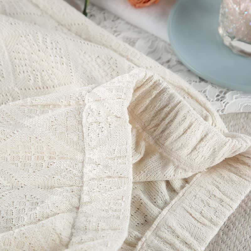Ownkoti Beige Jacquard Cami Shorts pajama Set - image 12