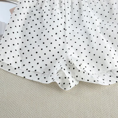 Ownkoti Polka Dot Cotton Kimono Pajama Set - image 9