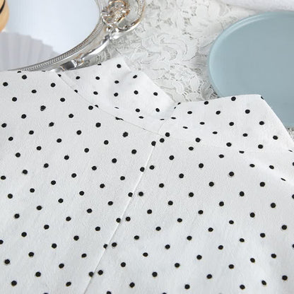 Ownkoti Polka Dot Cotton Kimono Pajama Set - image 3