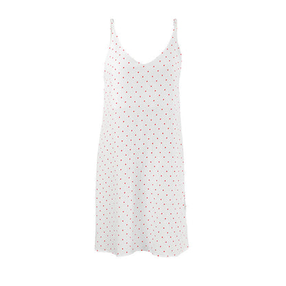 Ownkoti Red Heart Pure Cotton Lounge Dress - image 4