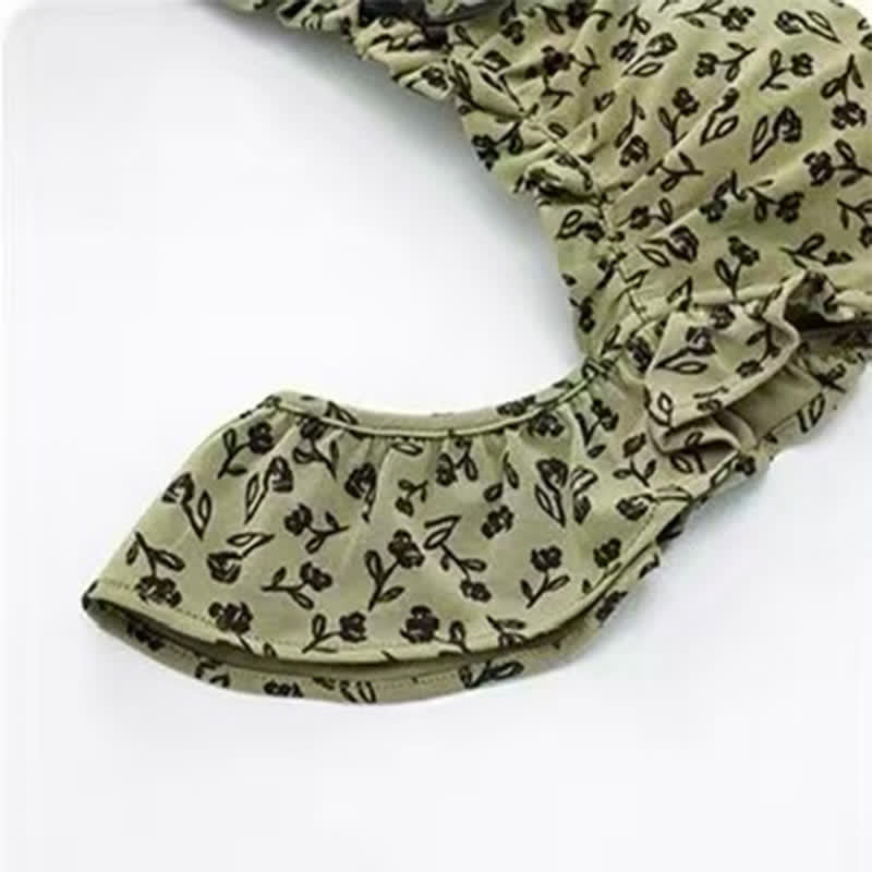 Ownkoti Olive Floral Ruffle Cami Pajama Set - image 7