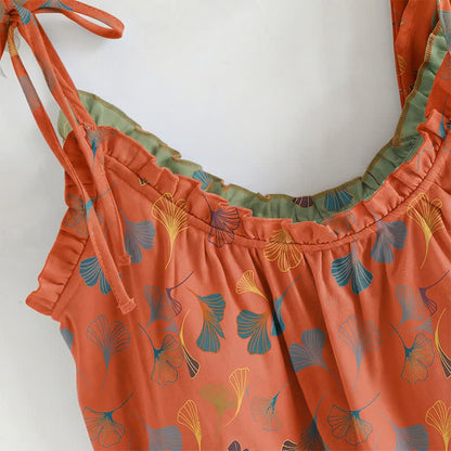 Ownkoti Ginkgo Cami Top & Pants Pajama Set - image 22