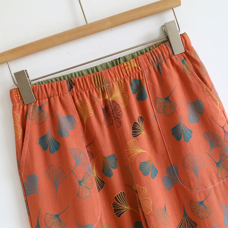 Ownkoti Ginkgo Cami Top & Pants Pajama Set - image 23