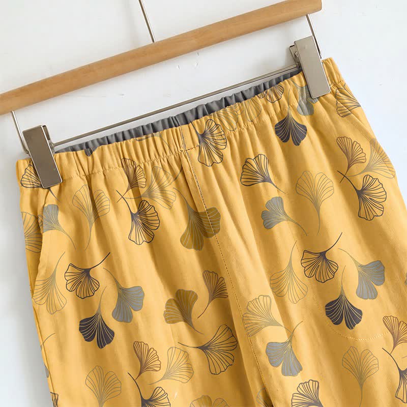 Ownkoti Ginkgo Cami Top & Pants Pajama Set - image 27
