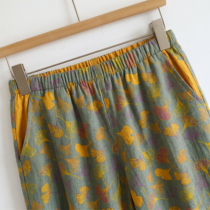 Ownkoti Ginkgo Cami Top & Pants Pajama Set - image 18