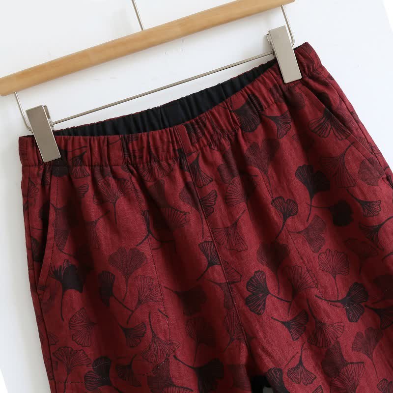 Ownkoti Ginkgo Cami Top & Pants Pajama Set - image 24