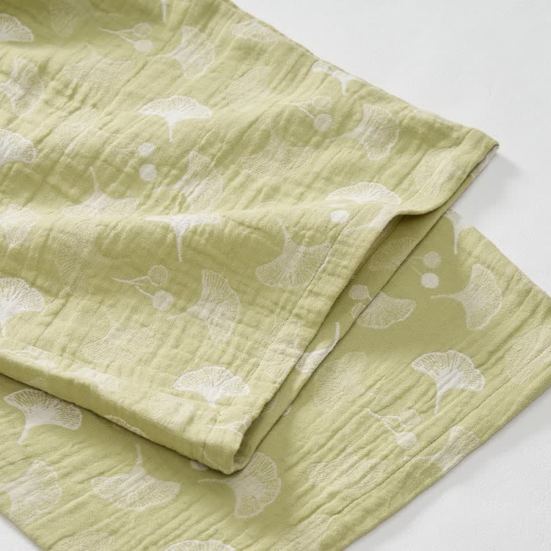 Ownkoti Fresh Ginkgo Leaf Cami Cotton Pajamas - image 9