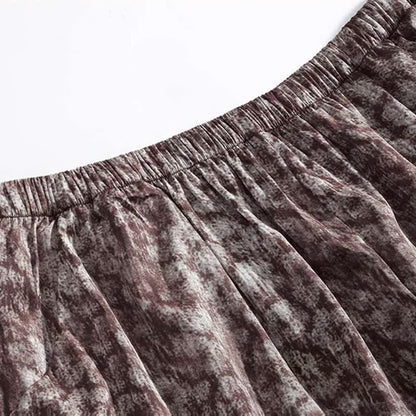 Ownkoti Vintage Print Cami & Shorts Pajama Set - image 6