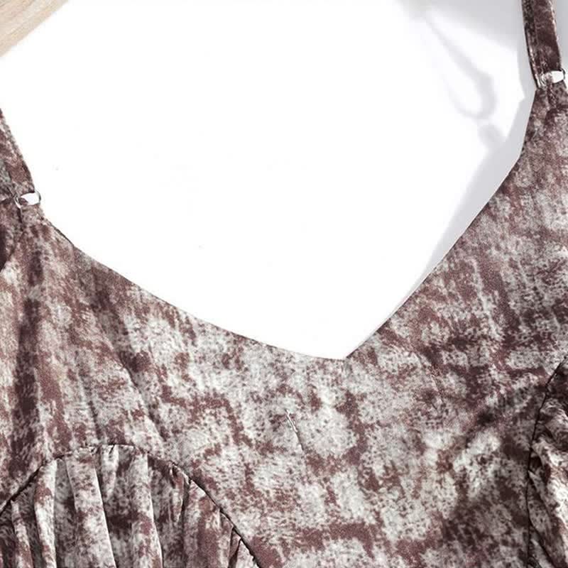 Ownkoti Vintage Print Cami & Shorts Pajama Set - image 5