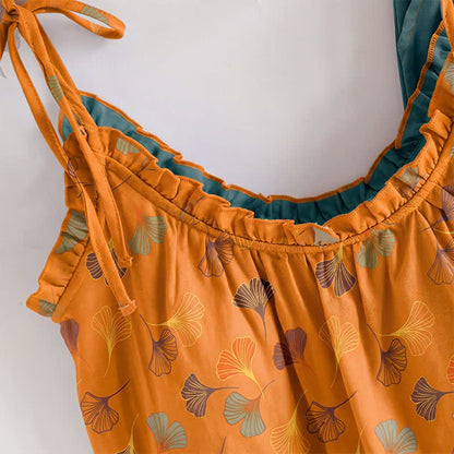 Ownkoti Ginkgo Cami Top & Pants Pajama Set - image 22