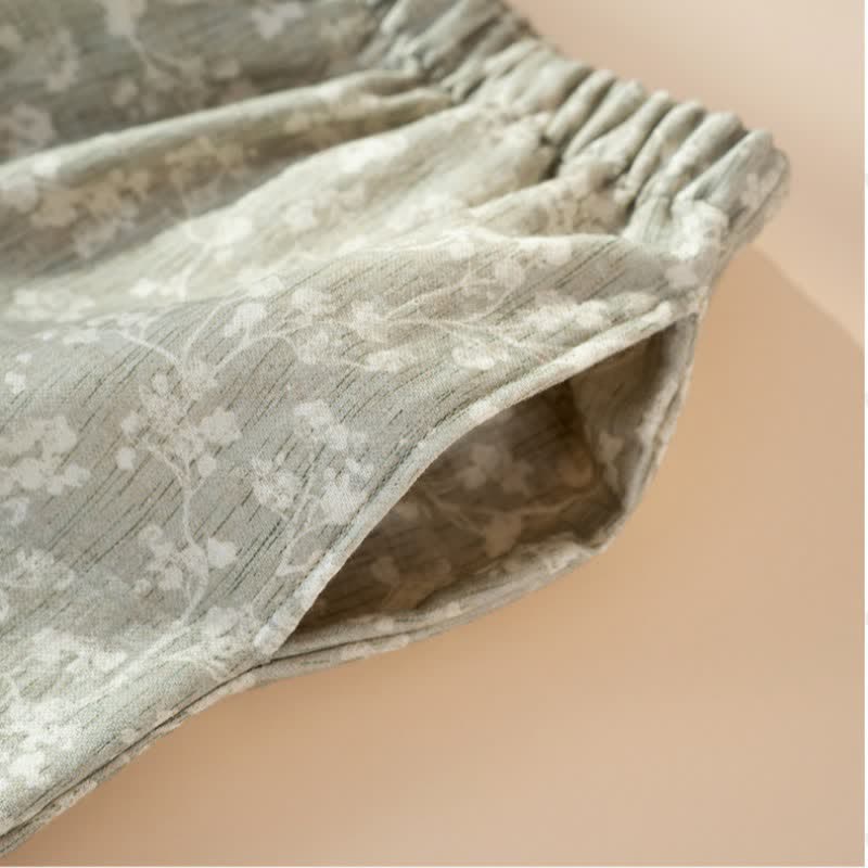 Ownkoti Soft Floral Cotton Button Front Pajamas - image 11