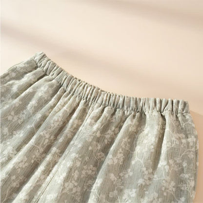 Ownkoti Soft Floral Cotton Button Front Pajamas - image 10