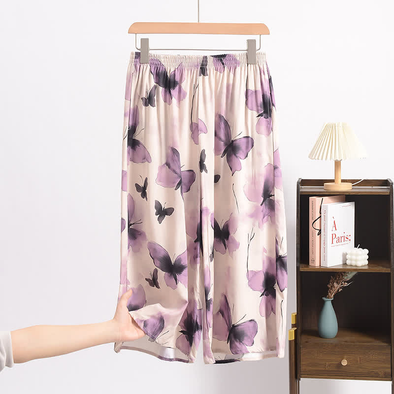 Ownkoti Dreamy Butterfly Cropped Pajama Pants - image 2