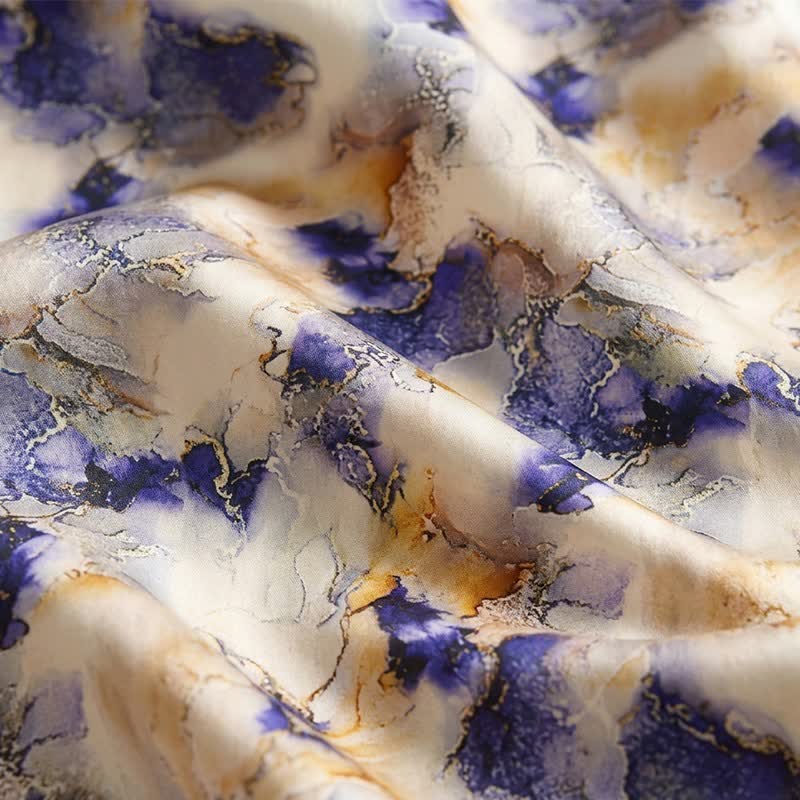 Ownkoti Artistic Print Cropped Lounge Pants - image 6