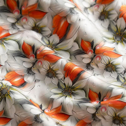 Ownkoti Vintage Floral Cropped Lounge Pants - image 6
