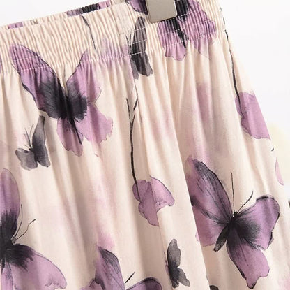Ownkoti Dreamy Butterfly Cropped Pajama Pants - image 4