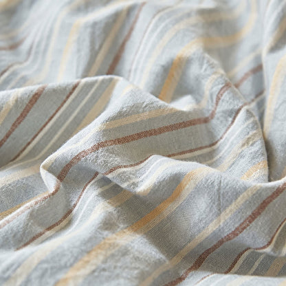 Ownkoti Airy Blue Stripe Double Gauze Bedding Set - image 2