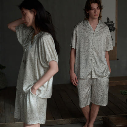 Ownkoti His & Hers Silky Satin Loungewear Set - image 2
