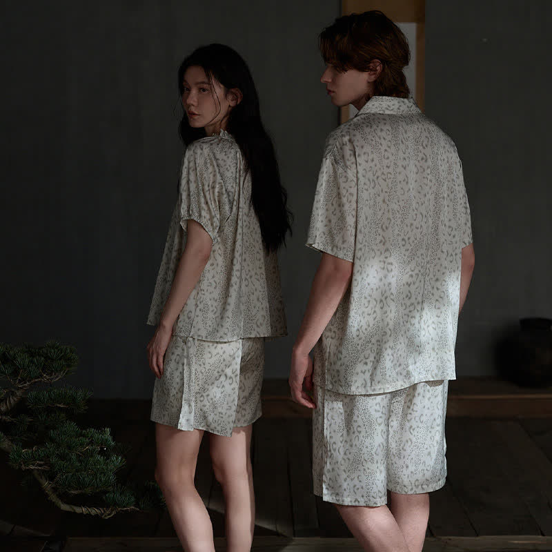 Ownkoti His & Hers Silky Satin Loungewear Set - image 3