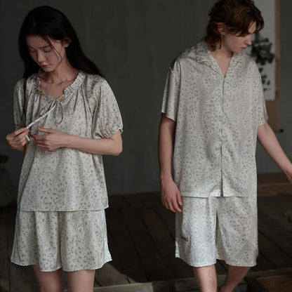 Ownkoti His & Hers Silky Satin Loungewear Set - image 0