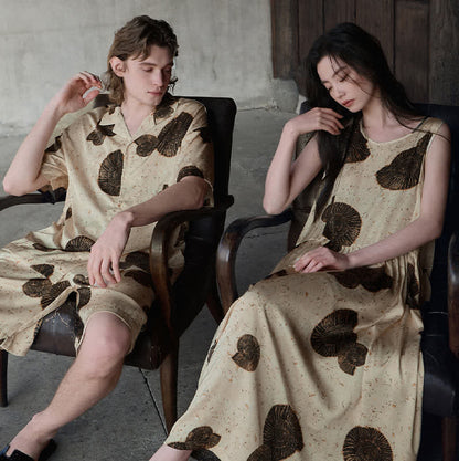 Ownkoti Matching Couple Shell Print Sleepwear Set - image 5