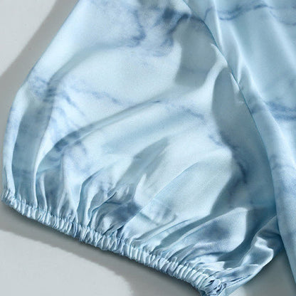 Ownkoti Blue Watercolor His & Hers Loungewear Set - image 12
