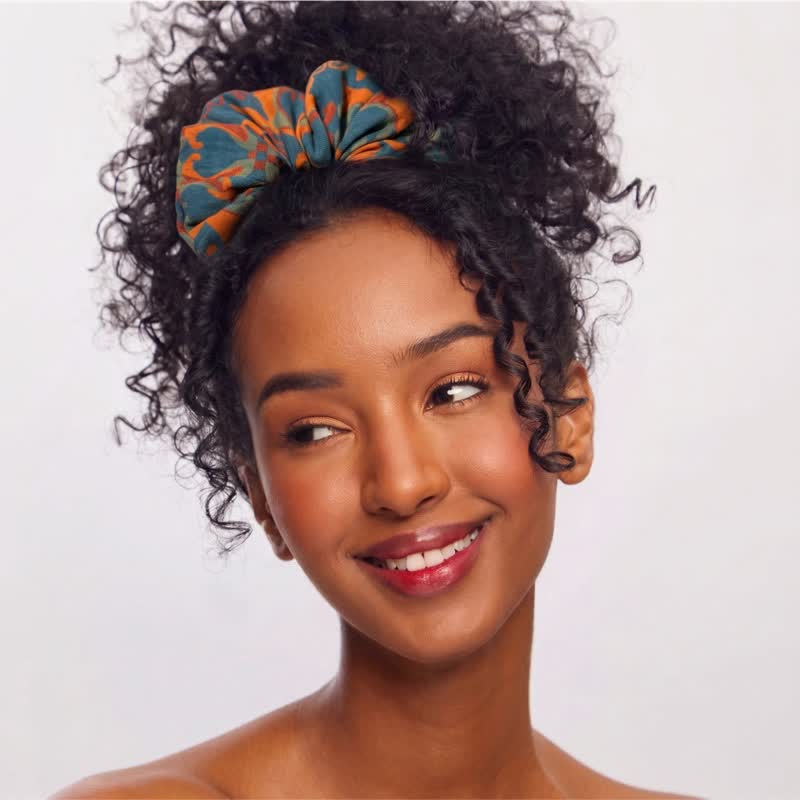 Ownkoti Ginkgo Leaf Scrunchies 3pc Set - image 2