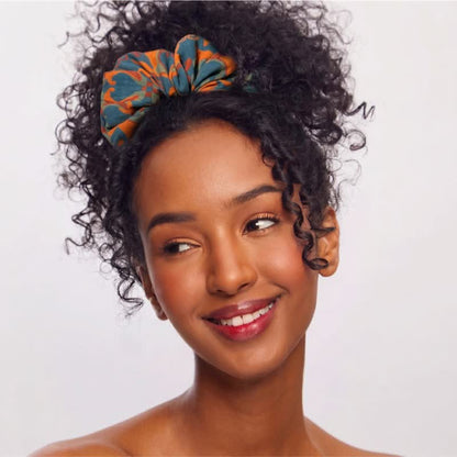 Ownkoti Boho Floral Scrunchies 3pc Set - image 2