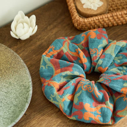 Ownkoti Boho Floral Scrunchies 3pc Set - image 5