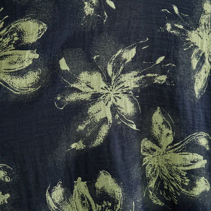 Ownkoti Watercolor Floral Organic Cotton Kimono Robe - image 21