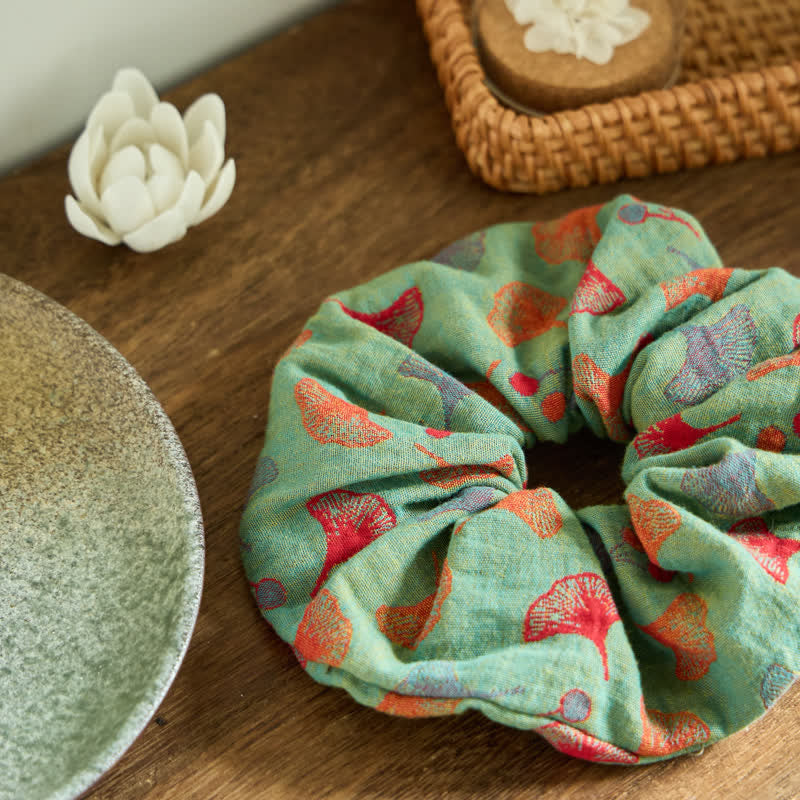 Ownkoti Ginkgo Hair Scrunchies 3 Pack - image 5