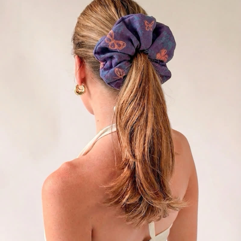 Ownkoti Butterfly Print Hair Ties 3 Pack - image 1