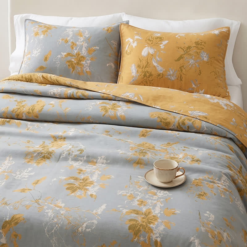 Ownkoti Wildflower Cotton Rustic Bedspread - image 2