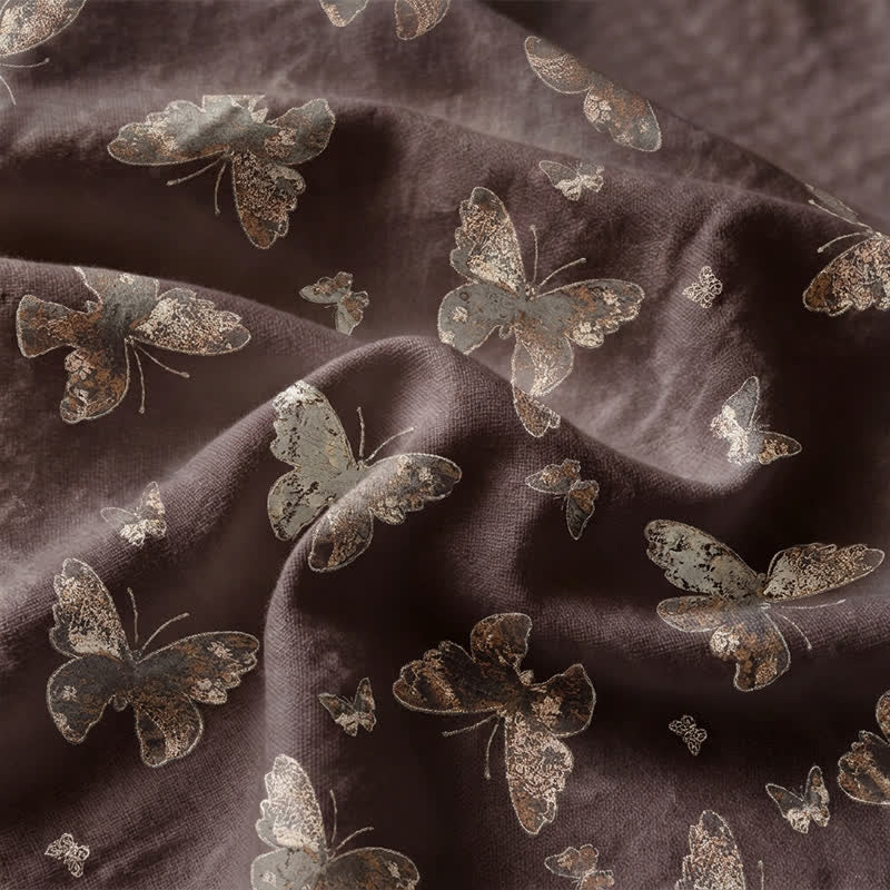 Ownkoti Vintage Cottage Butterfly Cotton Bedspread - image 4
